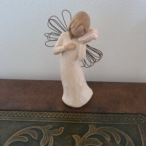 Willow Tree Angel Thinking of You Susan Lordi Demdaco Figurine 2004 Connection